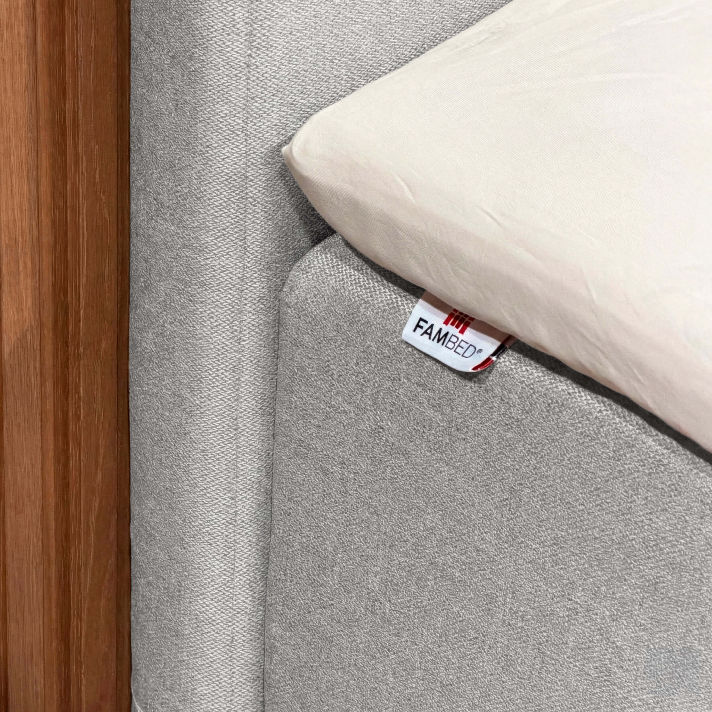 FAMBED huzat családi ágyhoz 350 × 200 cm · Lysegrå