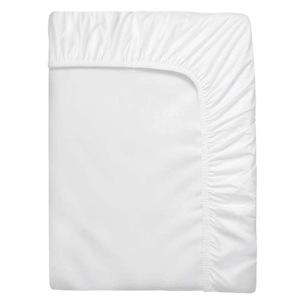 Cearșaf cu elastic FAMBED 230 × 210 cm · Alb
